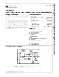 LME49600TS Datasheet
