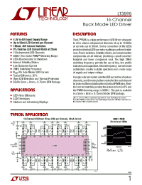 LT3595EUHH Datasheet