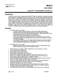 IR3514MTRPBF
 Datasheet