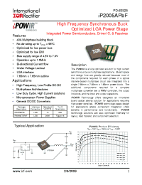 IP2005APBF
 Datasheet