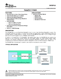 SN75DP128RTQRG4
 Datasheet