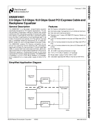 DS50EV401SQX Datasheet