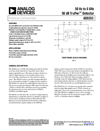 AD8363 Datasheet