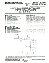 OPA735AIDBVRG4
 Datasheet
