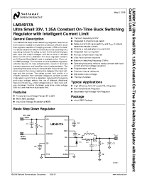 LM34917ATLX
 Datasheet