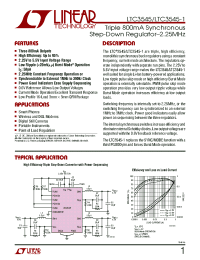 LTC3545EUD-1 Datasheet