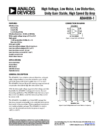 ADA4898-1YRDZ-RL
 Datasheet