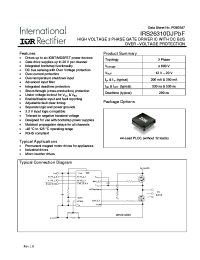 IRS26302D Datasheet