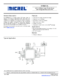 SY88212LMGTY
 Datasheet