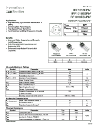 IRF1018ESLPBF
 Datasheet