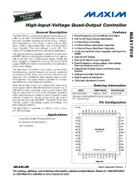 MAX17019ATM+ Datasheet