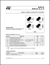 BAR43FILM Datasheet