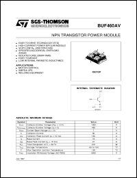 BUF460AV Datasheet