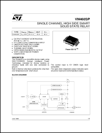 VN460SP Datasheet
