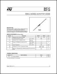 BAT48 Datasheet