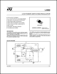 L4960 Datasheet