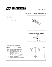 BFY51 Datasheet
