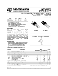 STP4NB30FP Datasheet
