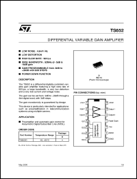 TS652 Datasheet