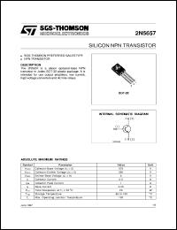 2N5657 Datasheet