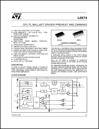 L6574 Datasheet