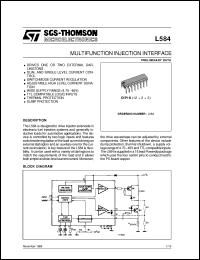 L584 Datasheet
