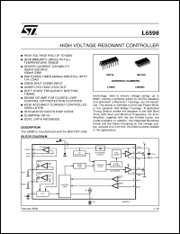 L6598D Datasheet