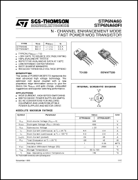 STP6N60FI Datasheet