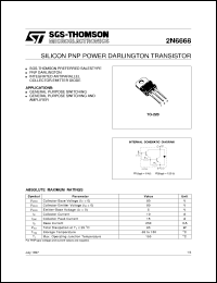 2N6668 Datasheet