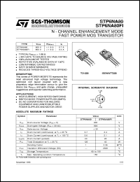 STP6NA60FP Datasheet