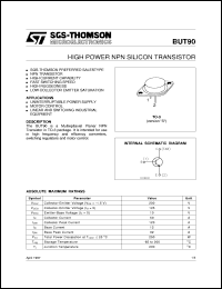 BUT90 Datasheet