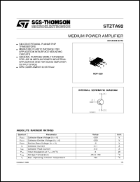 STZT5401 Datasheet