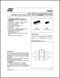 TSH94 Datasheet