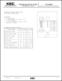 KN3906 Datasheet
