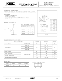 KRA308 Datasheet