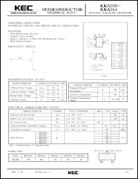 KRA314 Datasheet