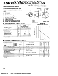 2SK133 Datasheet