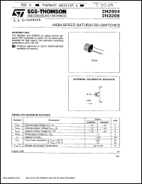 2N2894 Datasheet