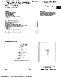 1N6492 Datasheet