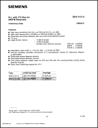 SDA2121-2X Datasheet