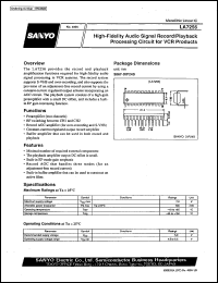 LA7256 Datasheet