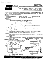 LA2200 Datasheet