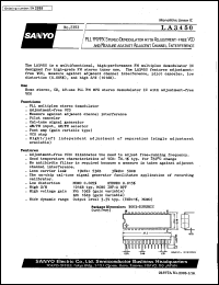 LA3450 Datasheet