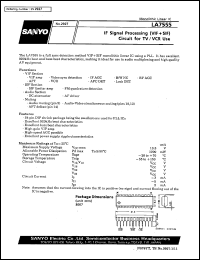 LA7555 Datasheet
