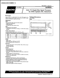 LA7672 Datasheet
