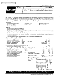 LA7800 Datasheet