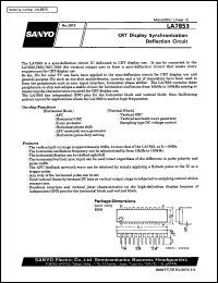 LA7853 Datasheet