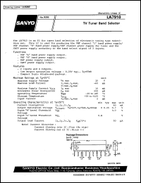 LA7910 Datasheet