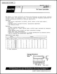 LA7911 Datasheet
