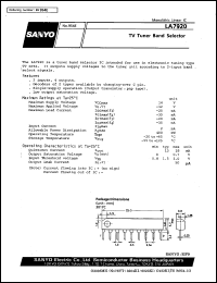 LA7920 Datasheet